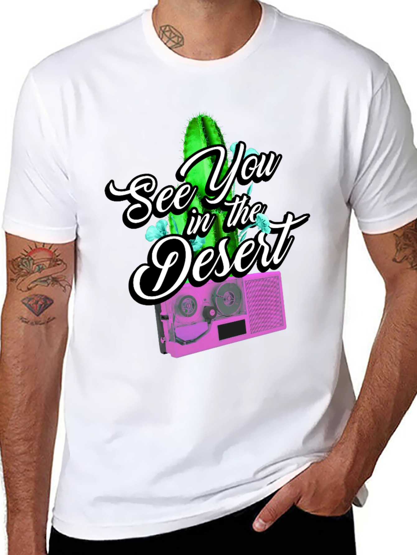See You in the Desert Graphic T-Shirt