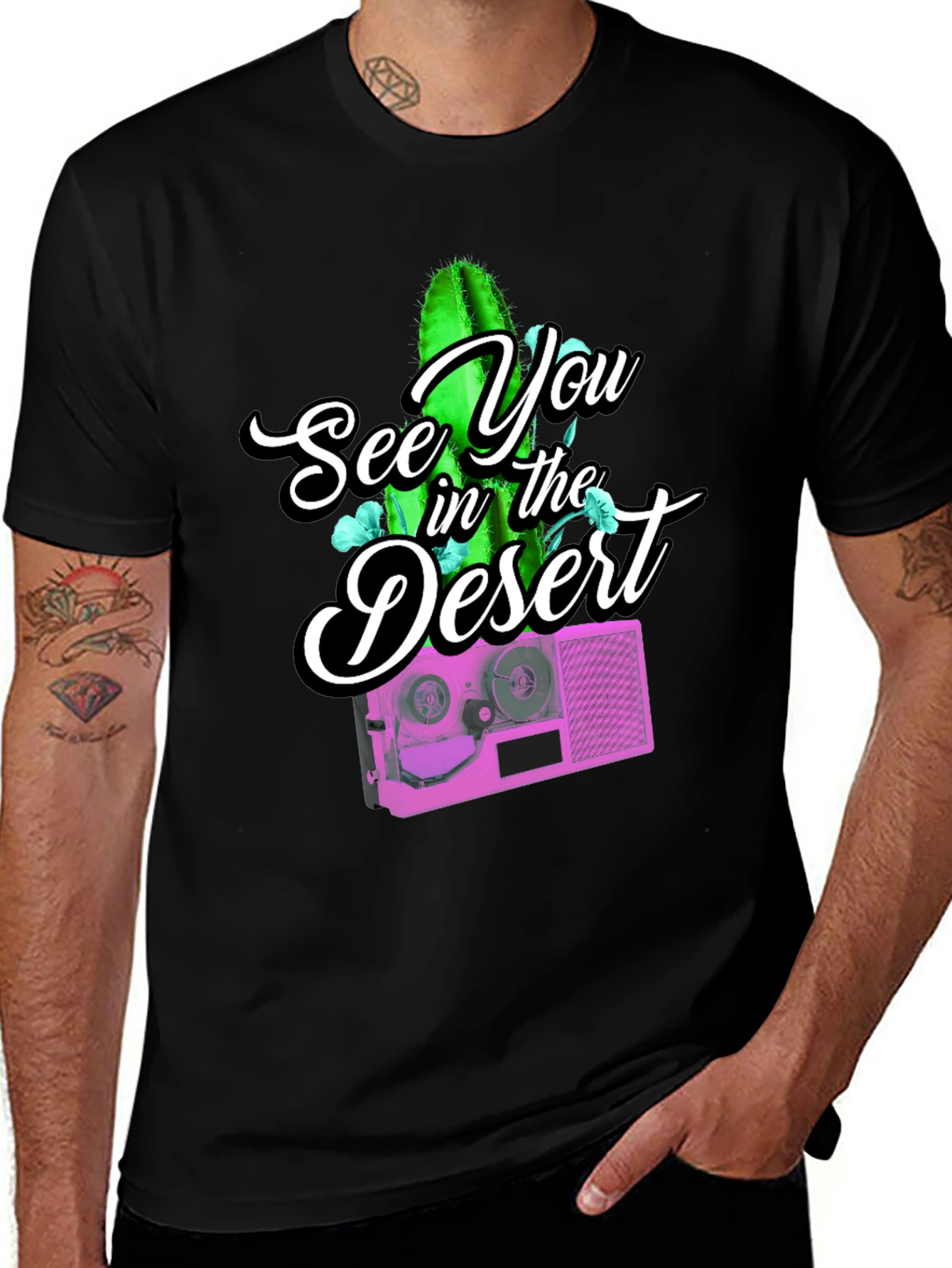 See You in the Desert Graphic T-Shirt