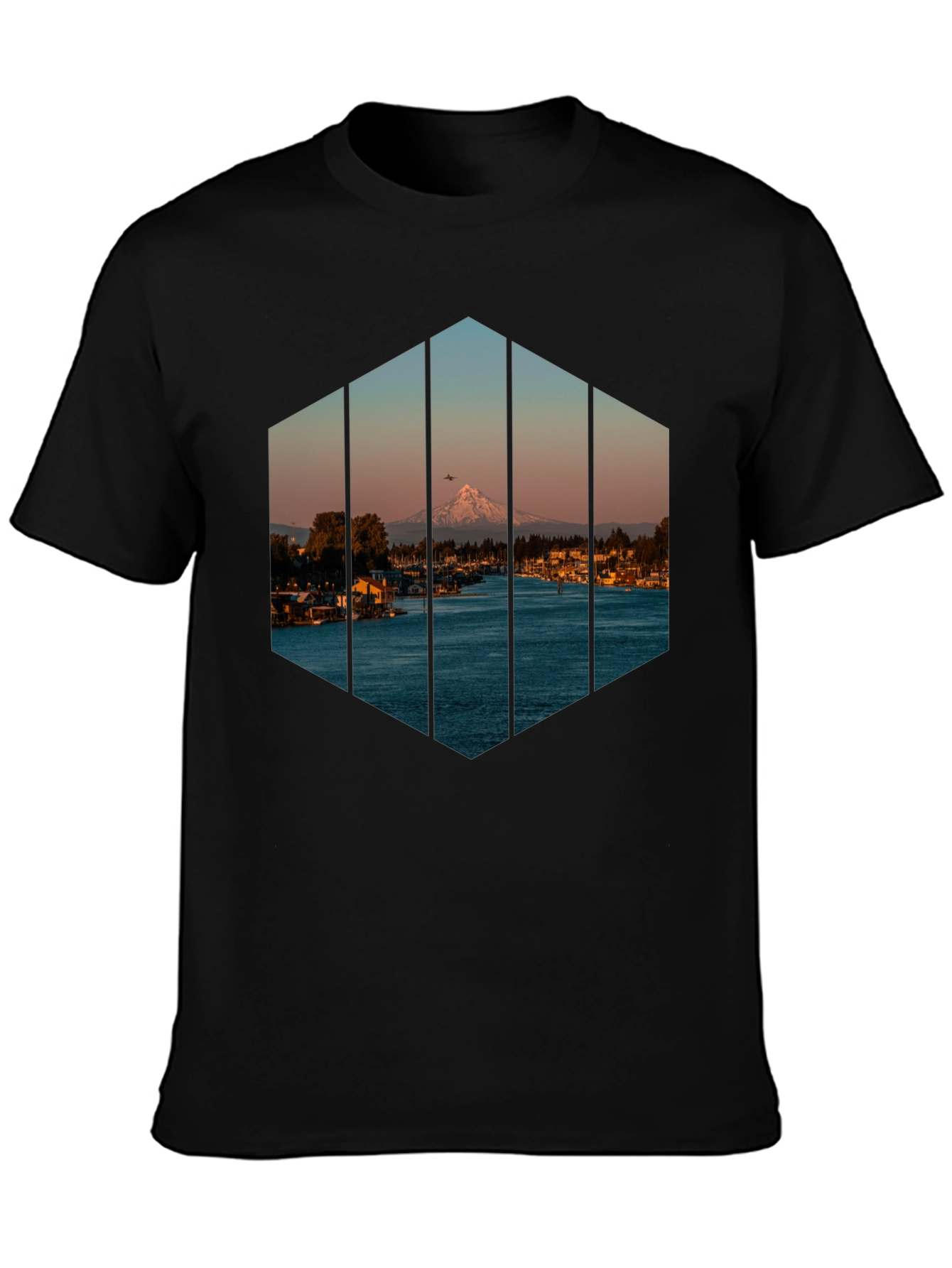 Lake Scene Graphic Tee