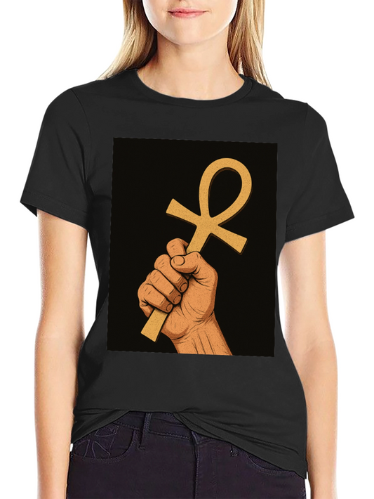 Ankh Symbol Hand T-Shirt