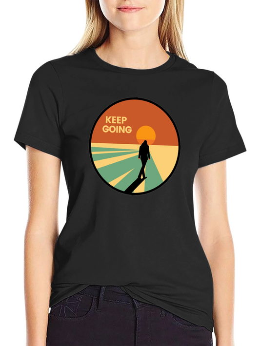 Keep Going Graphic Tee - Motivational T-Shirt