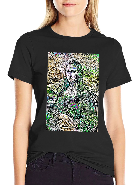 Mona Lisa Art Graphic T-Shirt