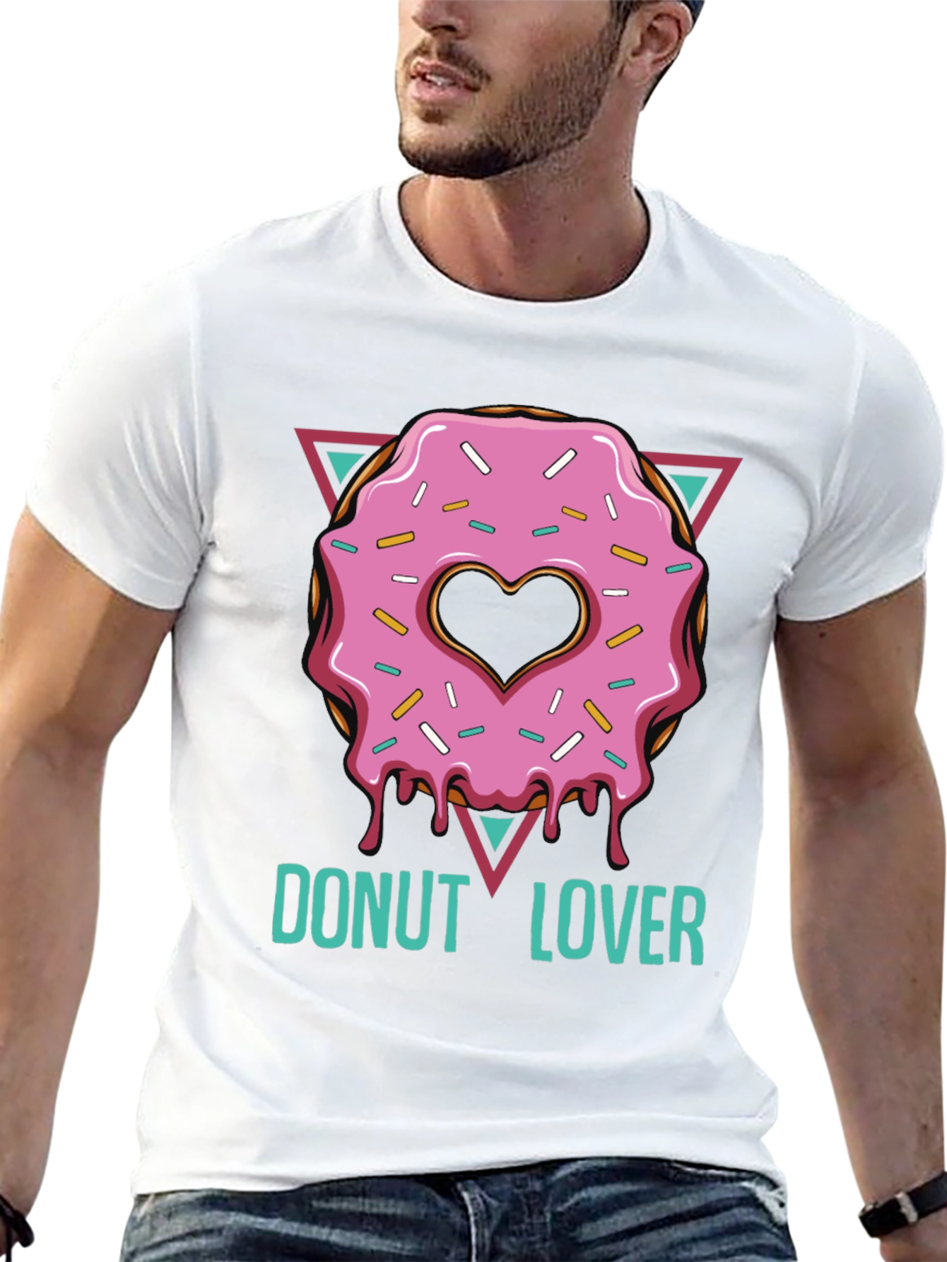 Donut Lover Graphic Tee - Sweet Style