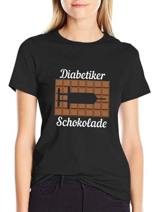 Diabetiker Schokolade T-Shirt