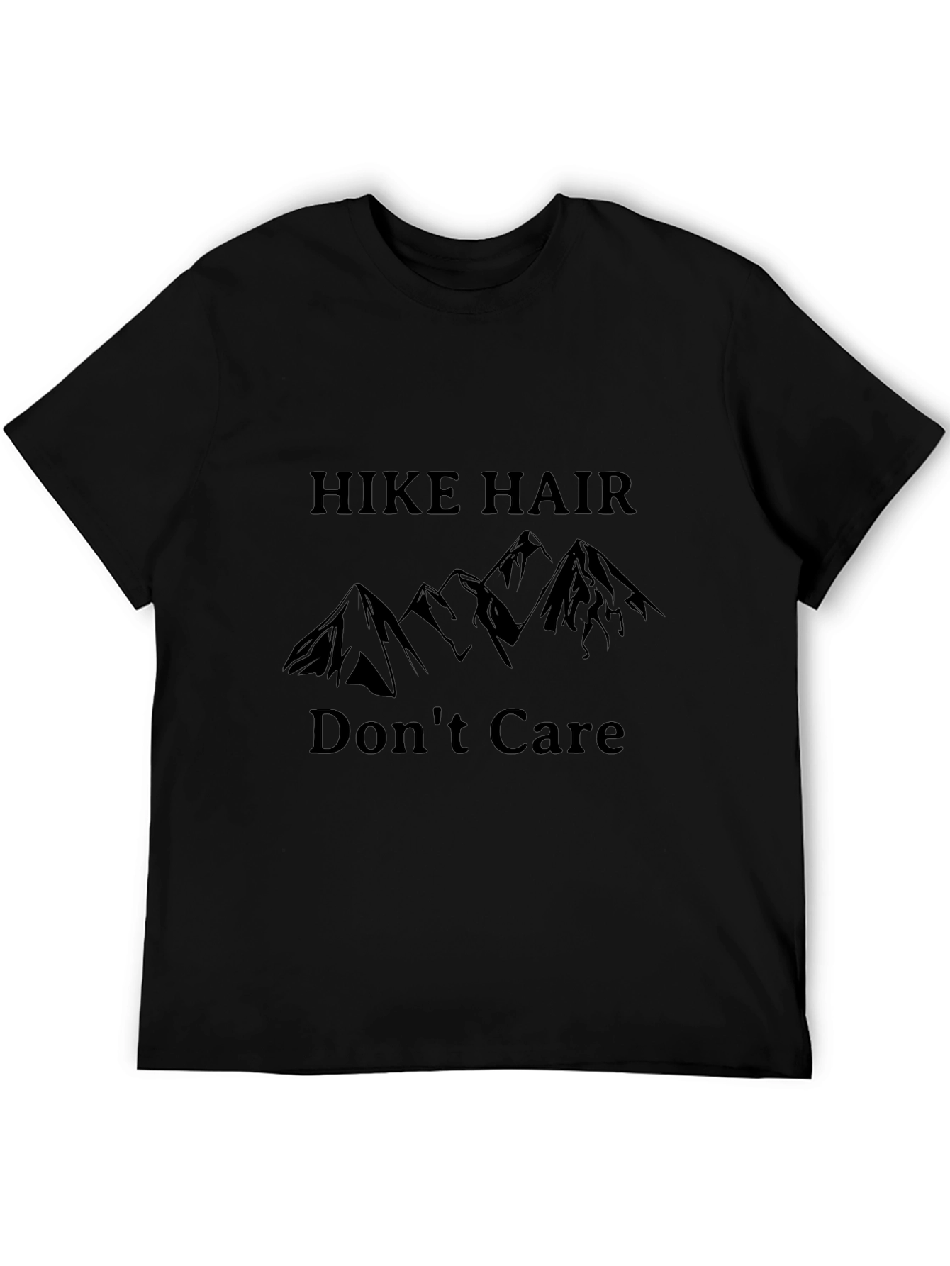 Hike Hair Dont Care Black T-Shirt