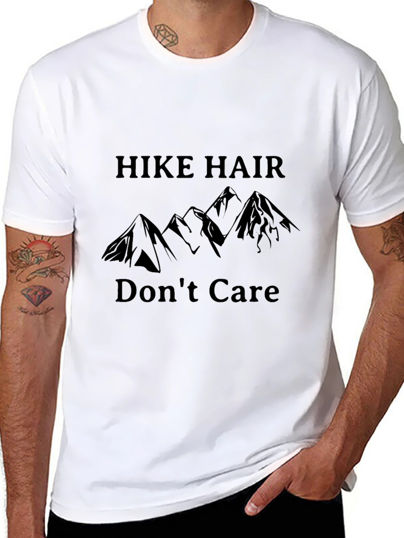 Hike Hair Dont Care Black T-Shirt