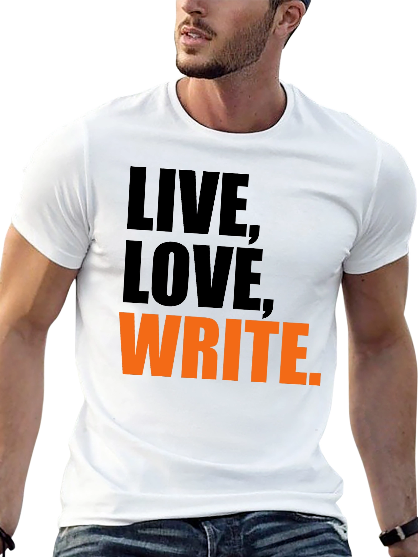 Live Love Write Graphic Tee