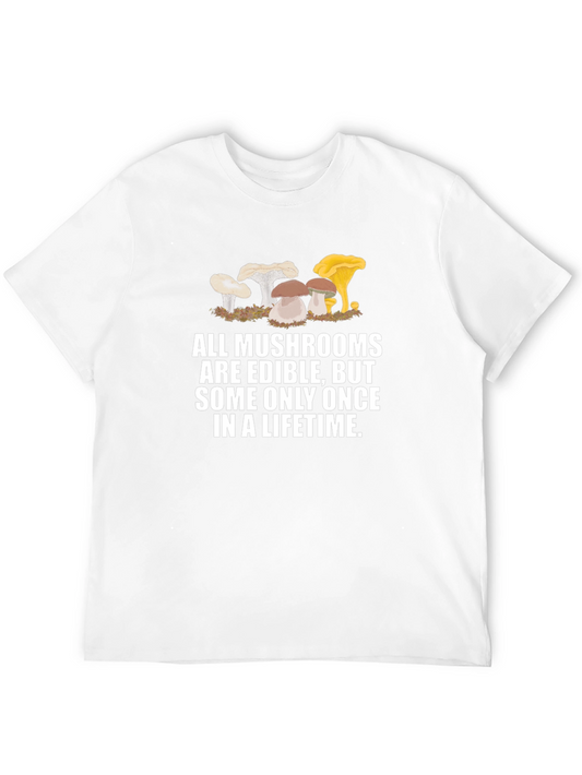 Edible Mushroom T-Shirt - Funny Graphic Tee