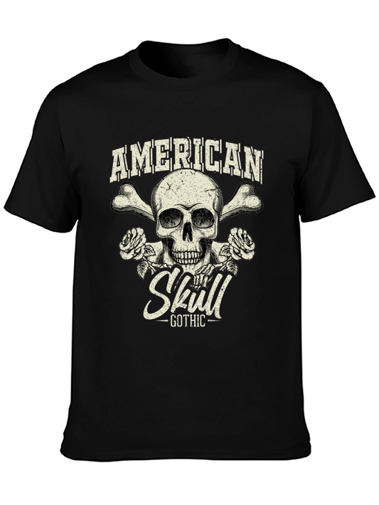 American Skull Gothic T-Shirt