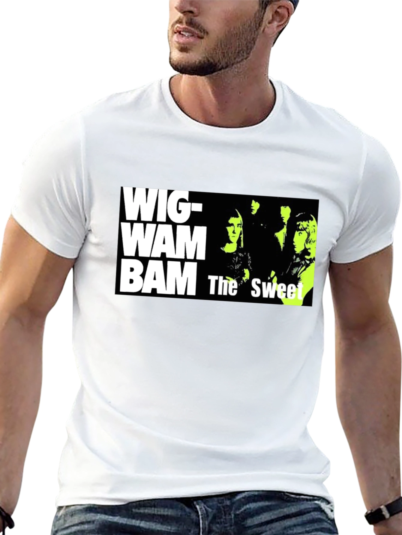 Wig Wam Bam T-Shirt - The Sweet Band Tee