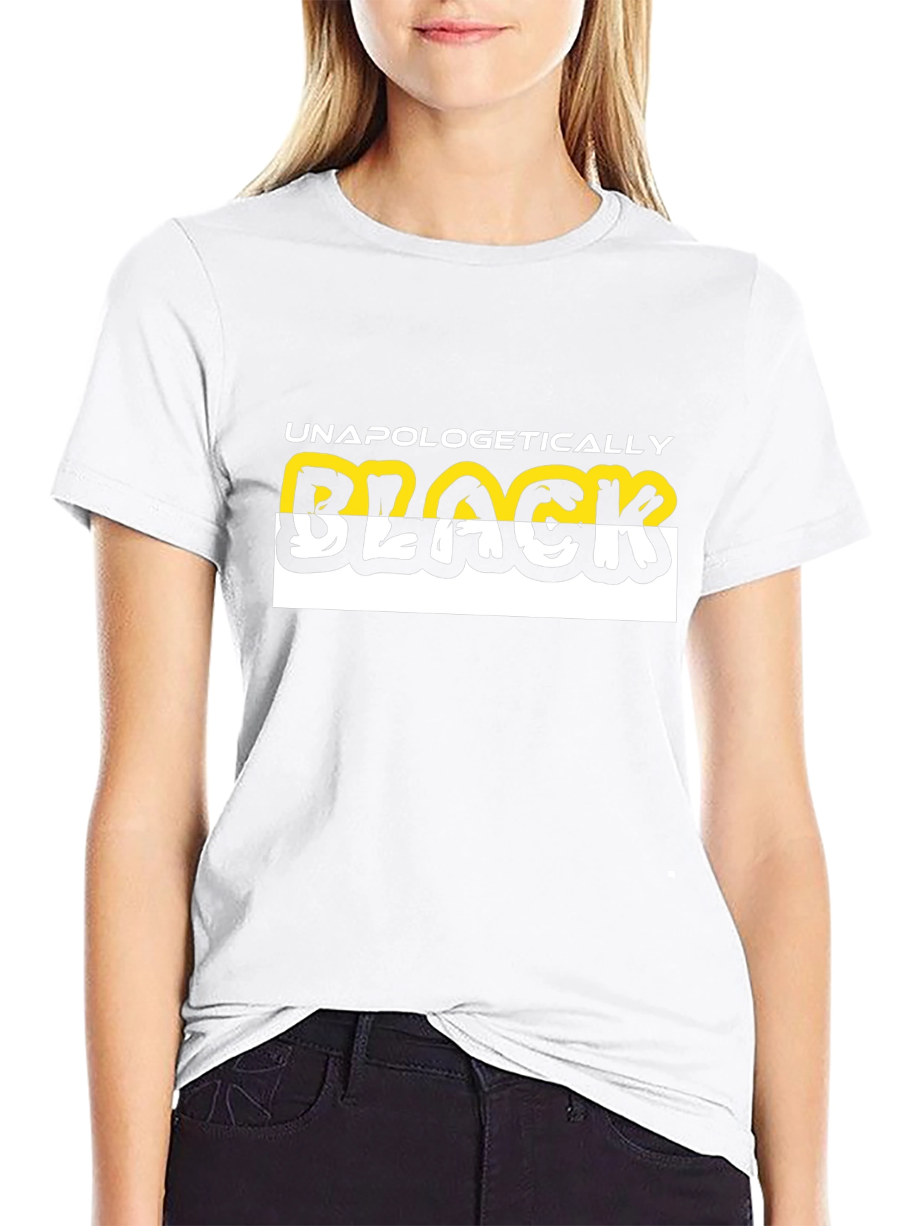 Unapologetically Black Graphic Tee - Bold Statement Shirt
