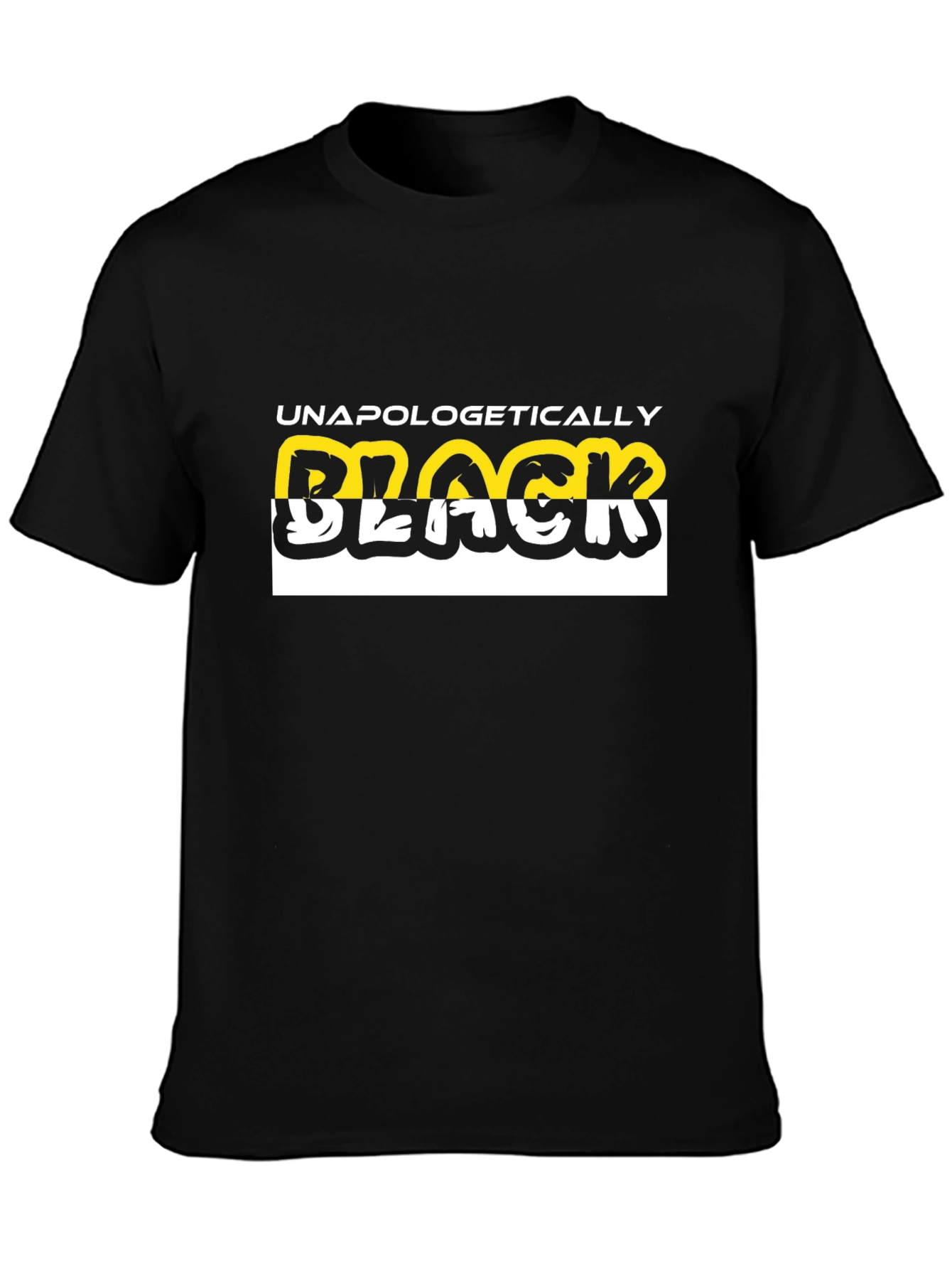 Unapologetically Black Graphic Tee - Bold Statement Shirt