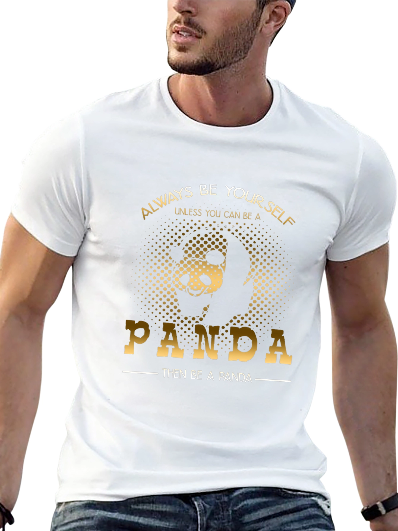 Always Be Yourself Panda T-Shirt