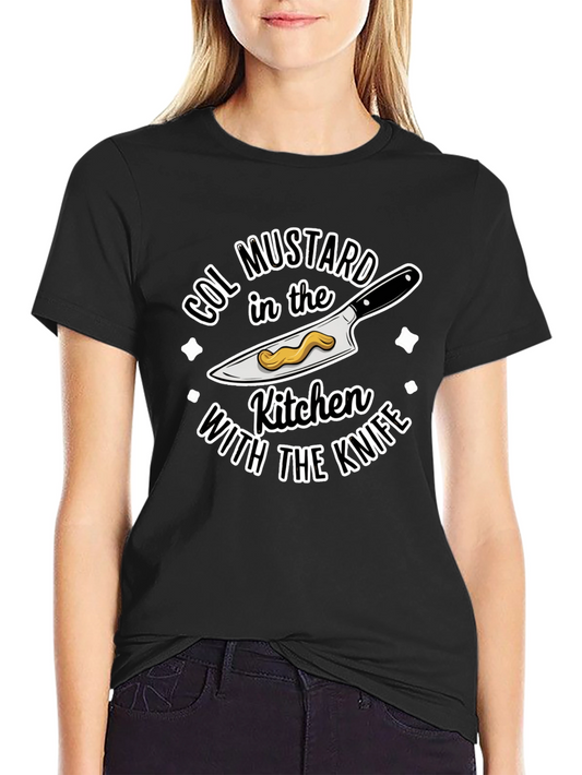 Col. Mustard Kitchen Knife T-Shirt