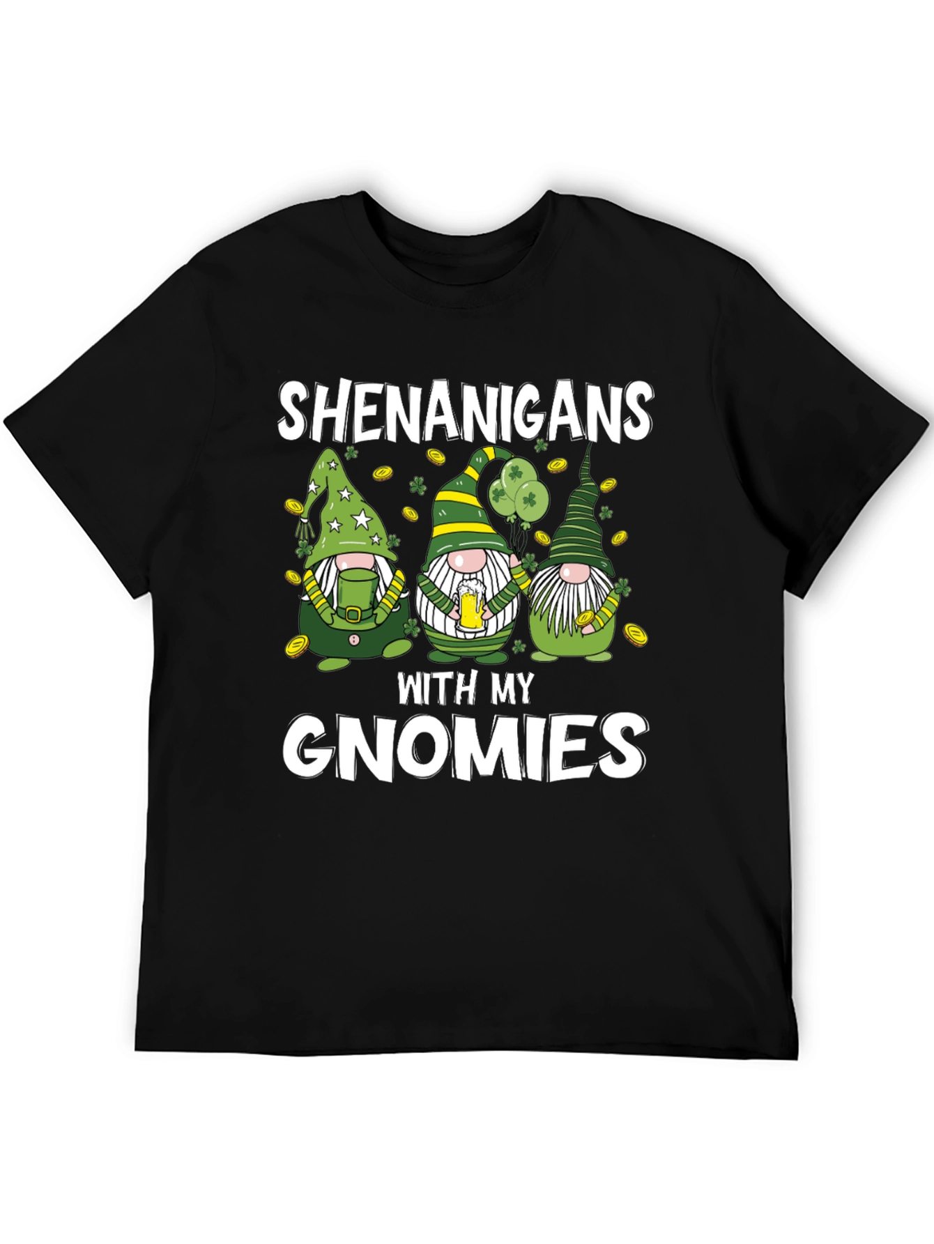 St. Patricks Day Shenanigans Gnome Tee