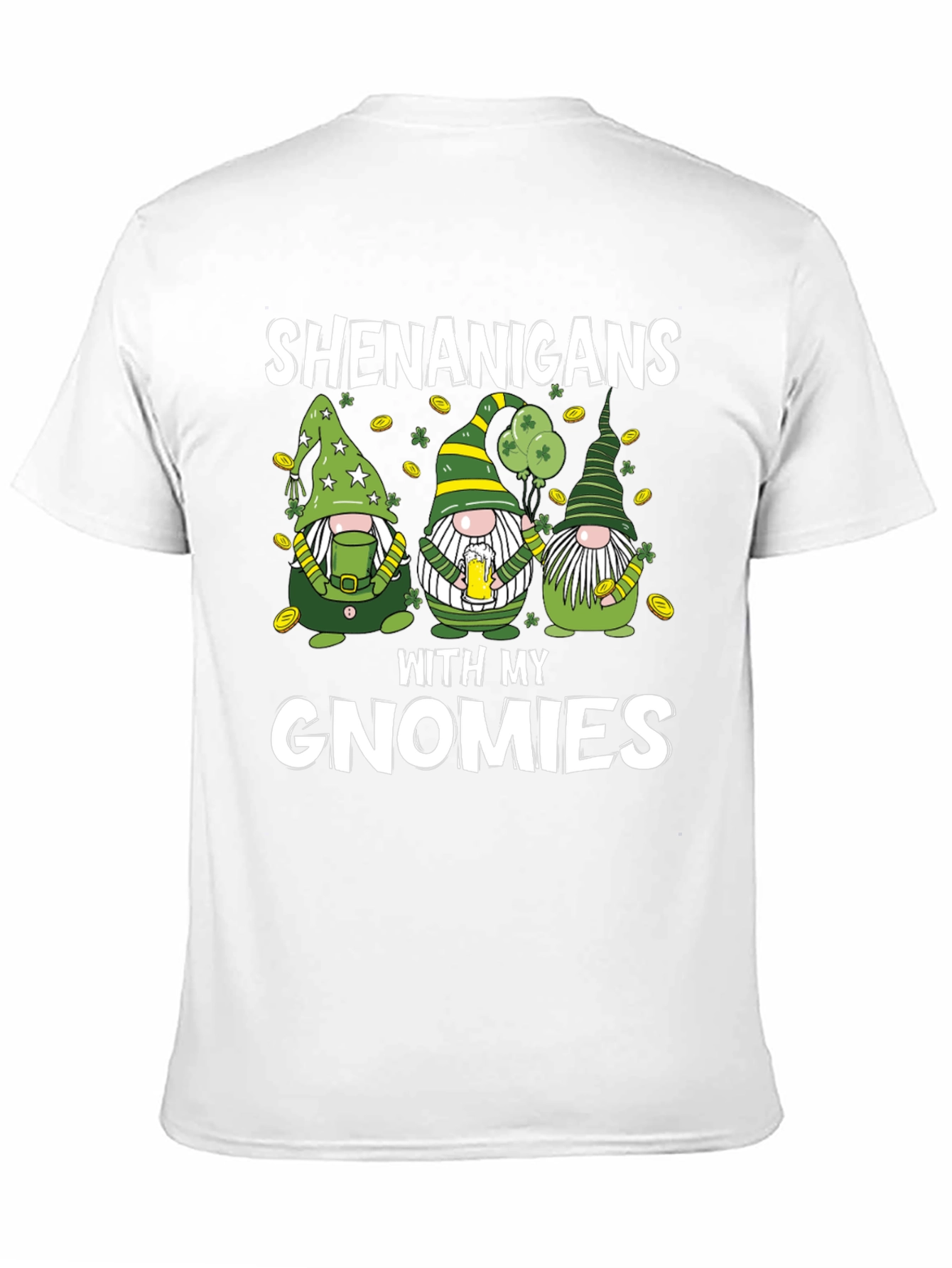 St. Patricks Day Shenanigans Gnome Tee