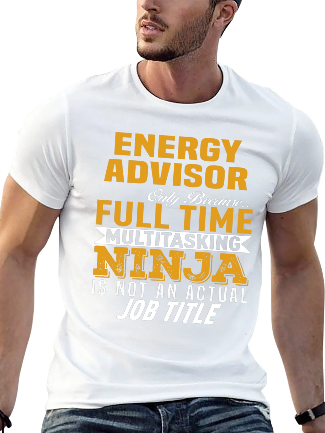 Energy Advisor Full-Time Multitasking Ninja T-Shirt