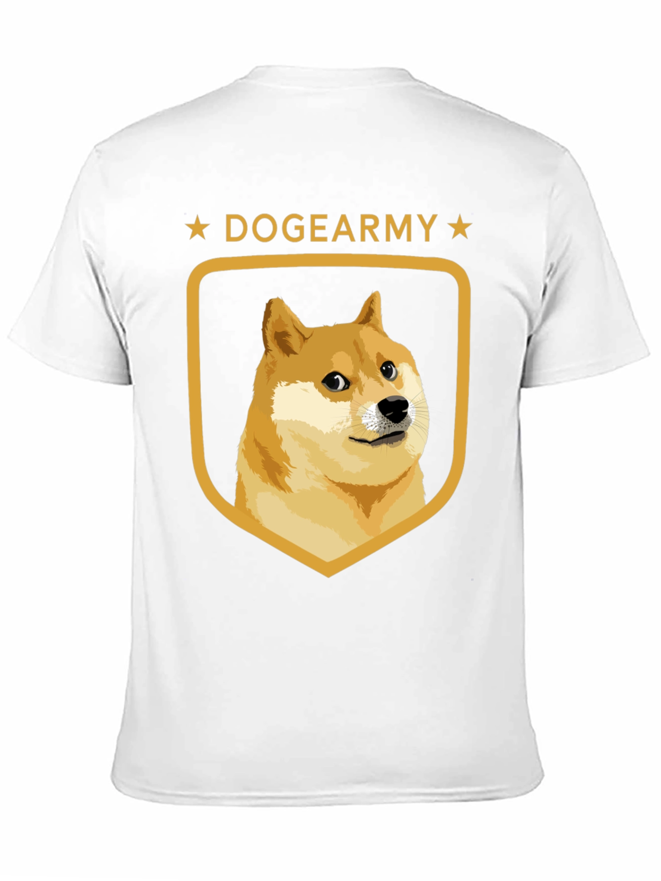 DogeArmy T-Shirt - Black Crew Neck Tee