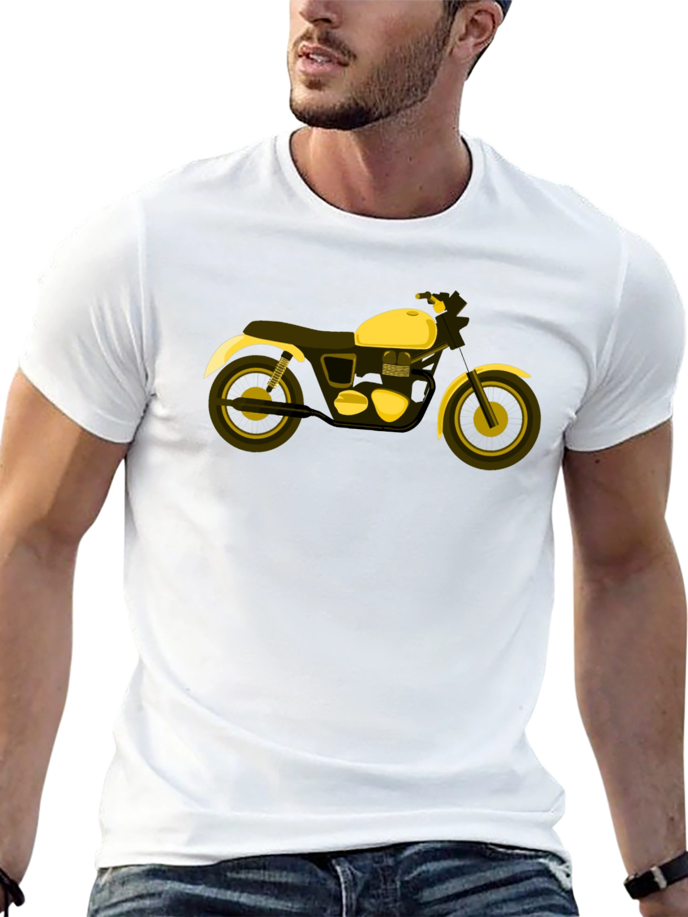 Motorcycle Graphic T-Shirt - Ride in Style