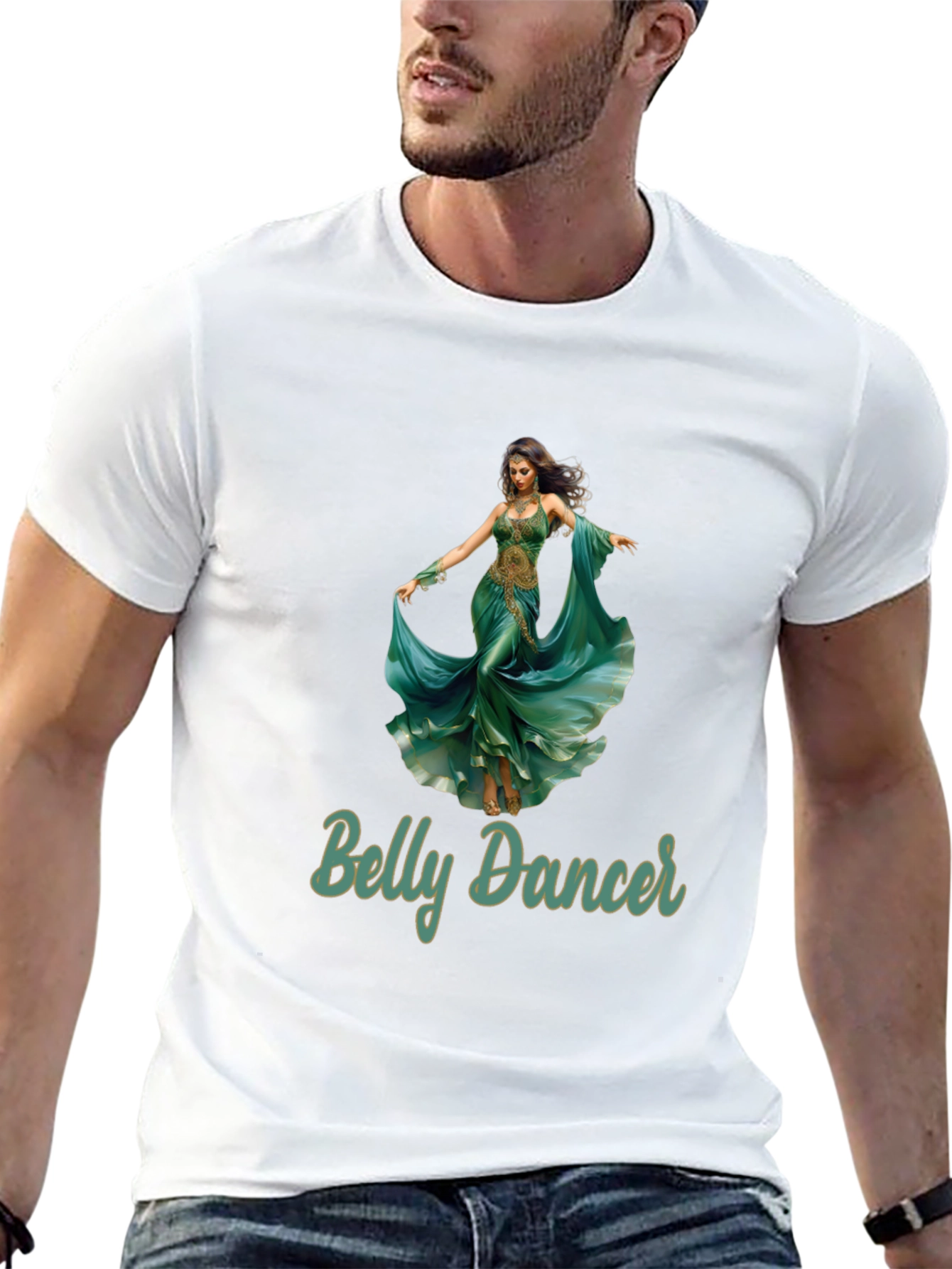 Belly Dancer Graphic T-Shirt - Unique Design
