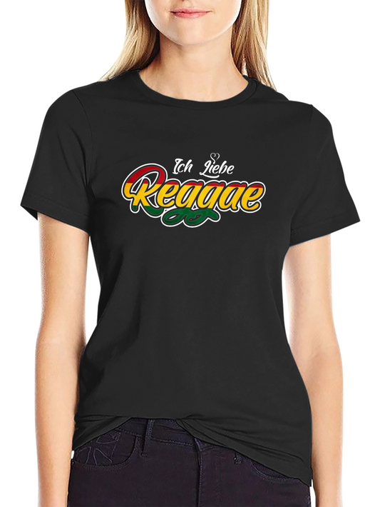 Ich Liebe Reggae Graphic T-Shirt