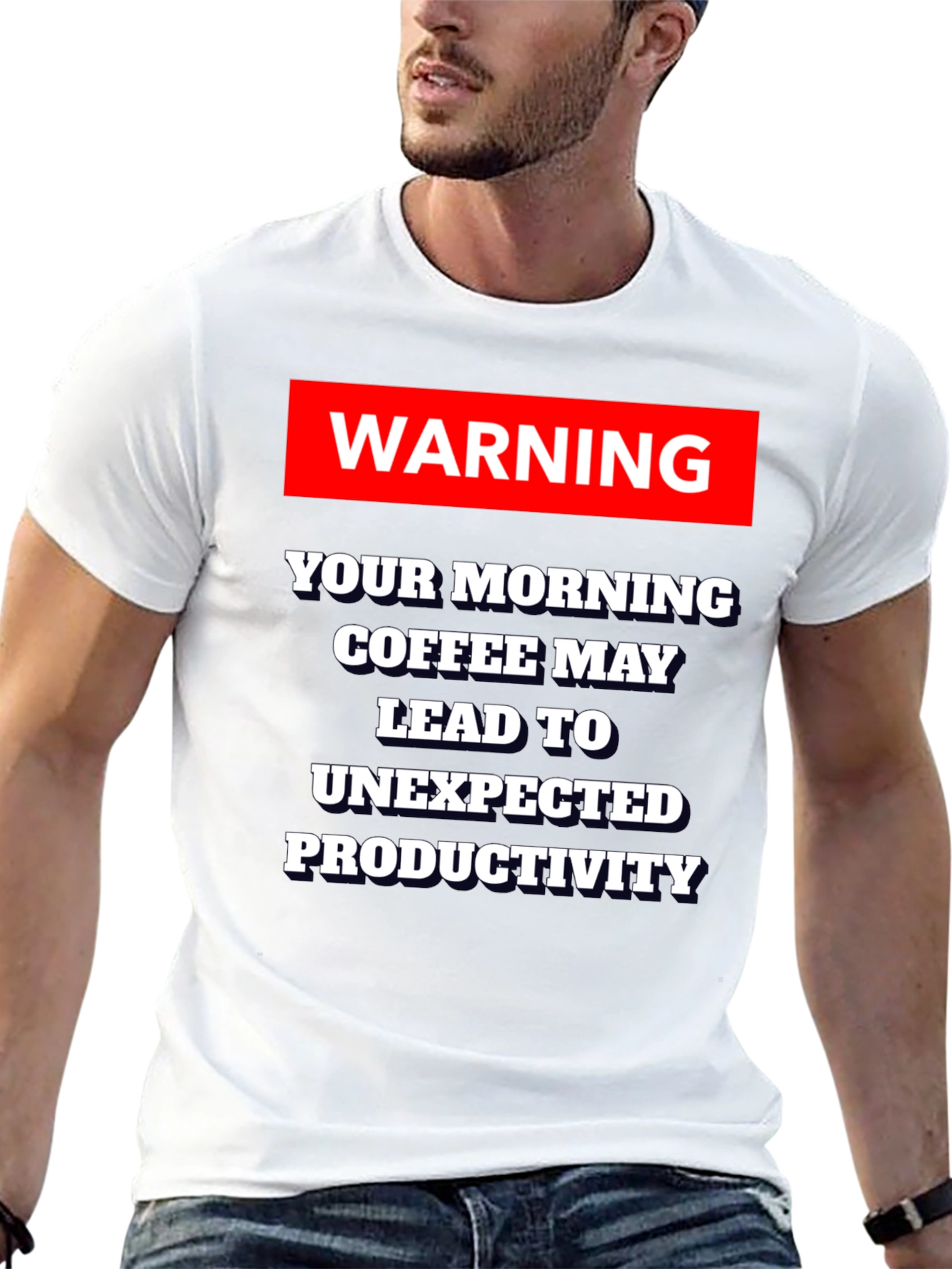 Warning: Coffee May Lead to Productivity T-Shirt