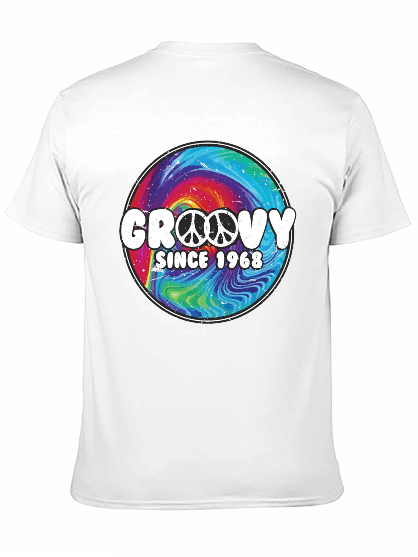 Groovy Since 1968 Tie Dye Graphic T-Shirt