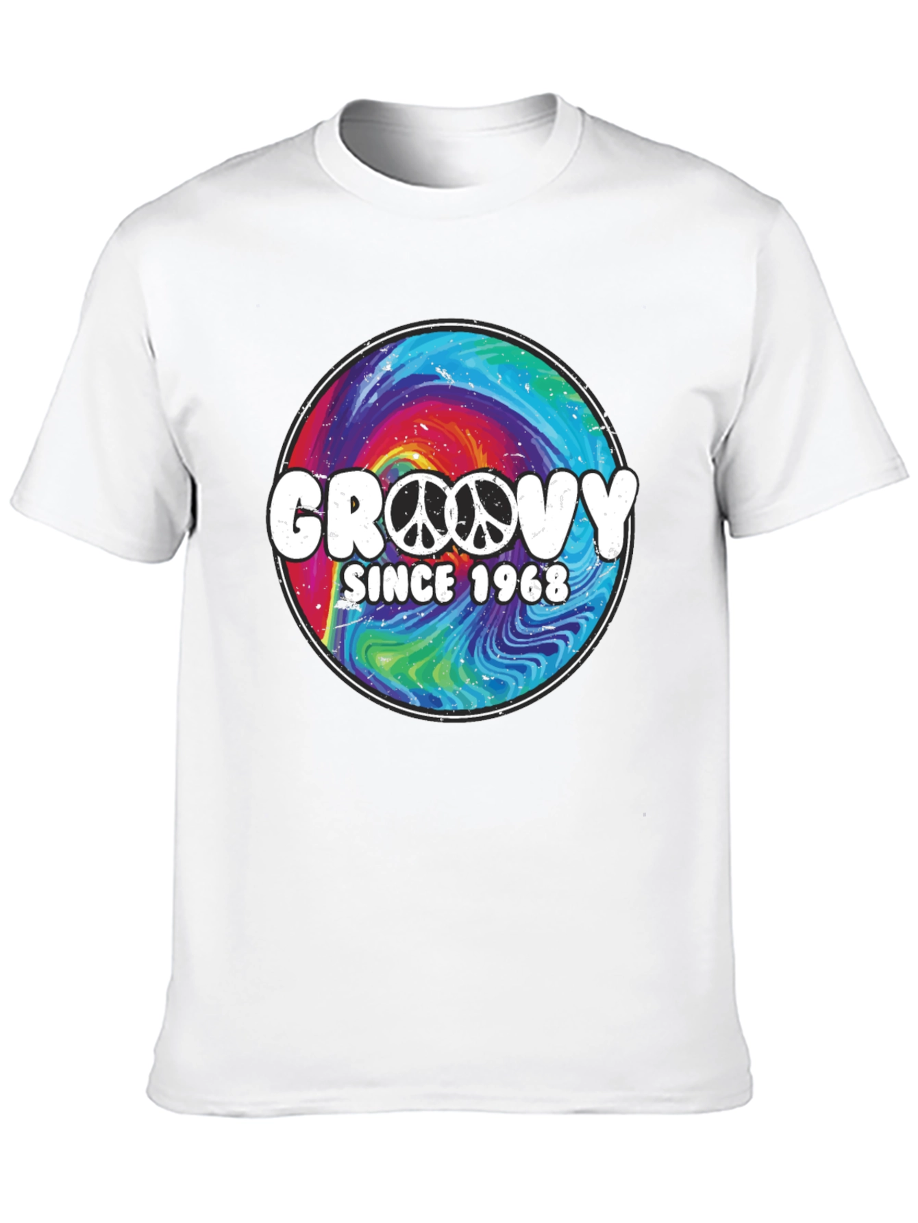 Groovy Since 1968 Tie Dye Graphic T-Shirt