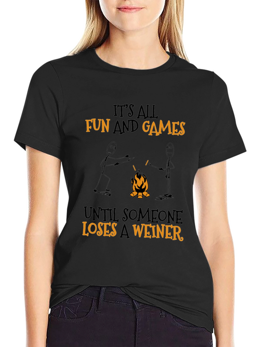Funny Loses a Weiner Graphic Tee