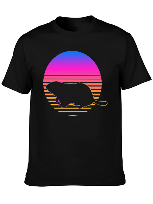 Retro Beaver T-Shirt