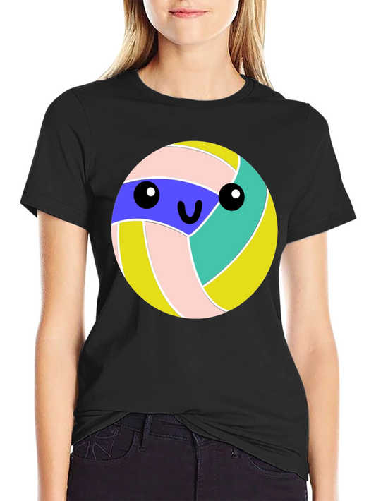Kawaii Volleyball T-Shirt - Cute Anime Style