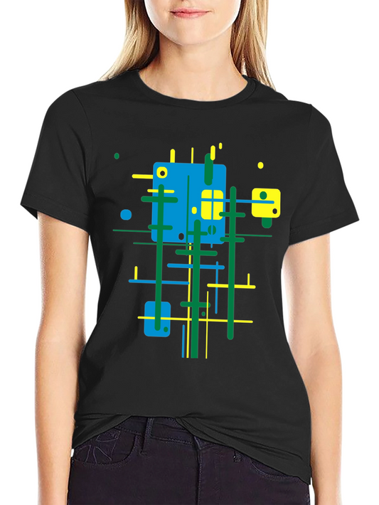 Abstract Geometric Art T-Shirt