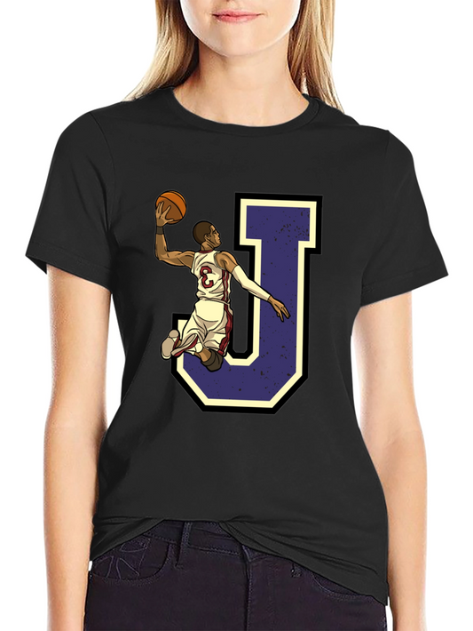 Basketball Player J Graphic Tee