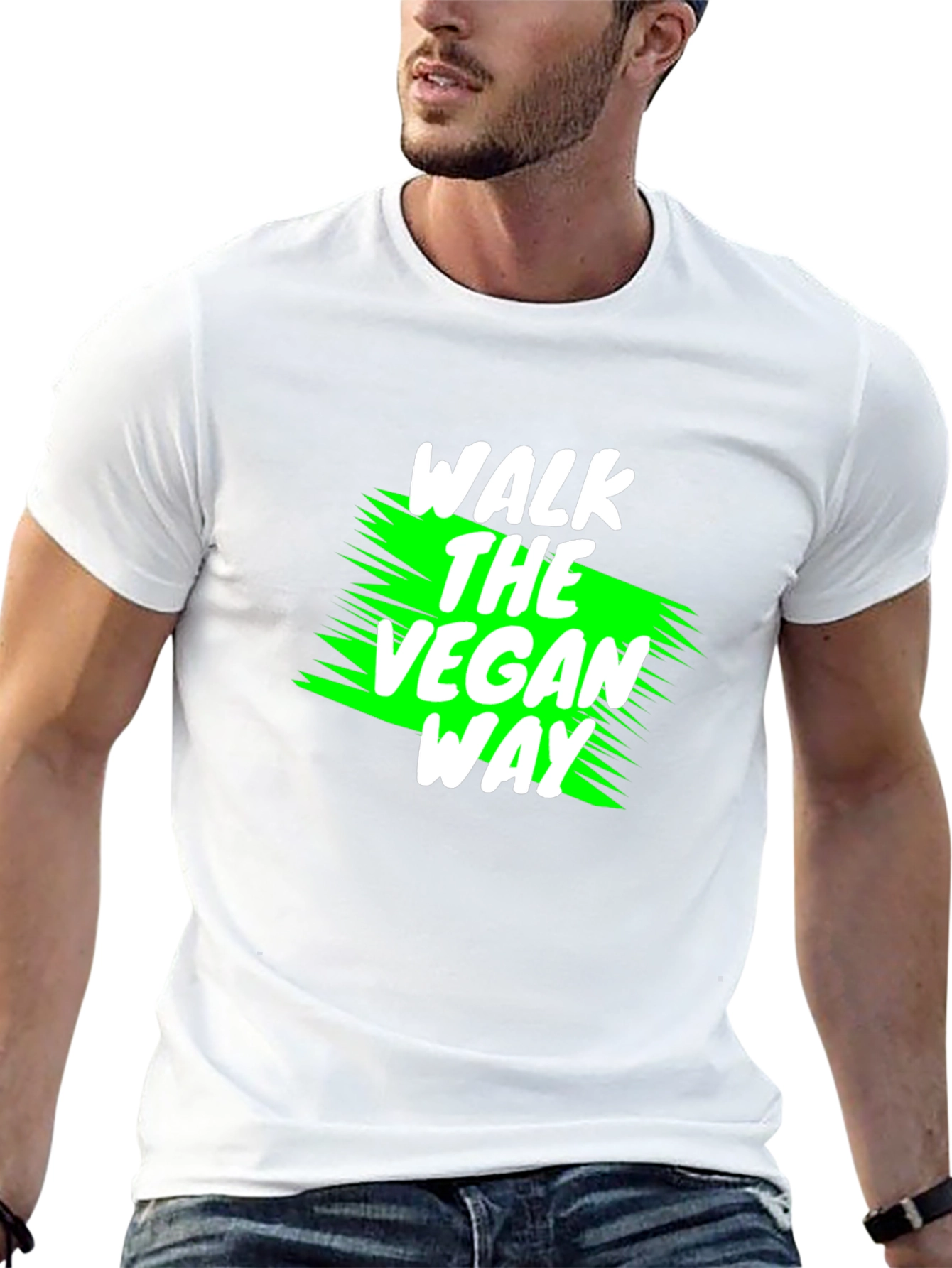 Vegan Way T-Shirt - Walk The Vegan Way