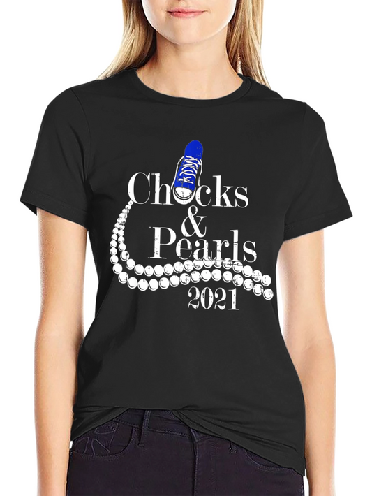 Chucks & Pearls 2021 Graphic T-Shirt