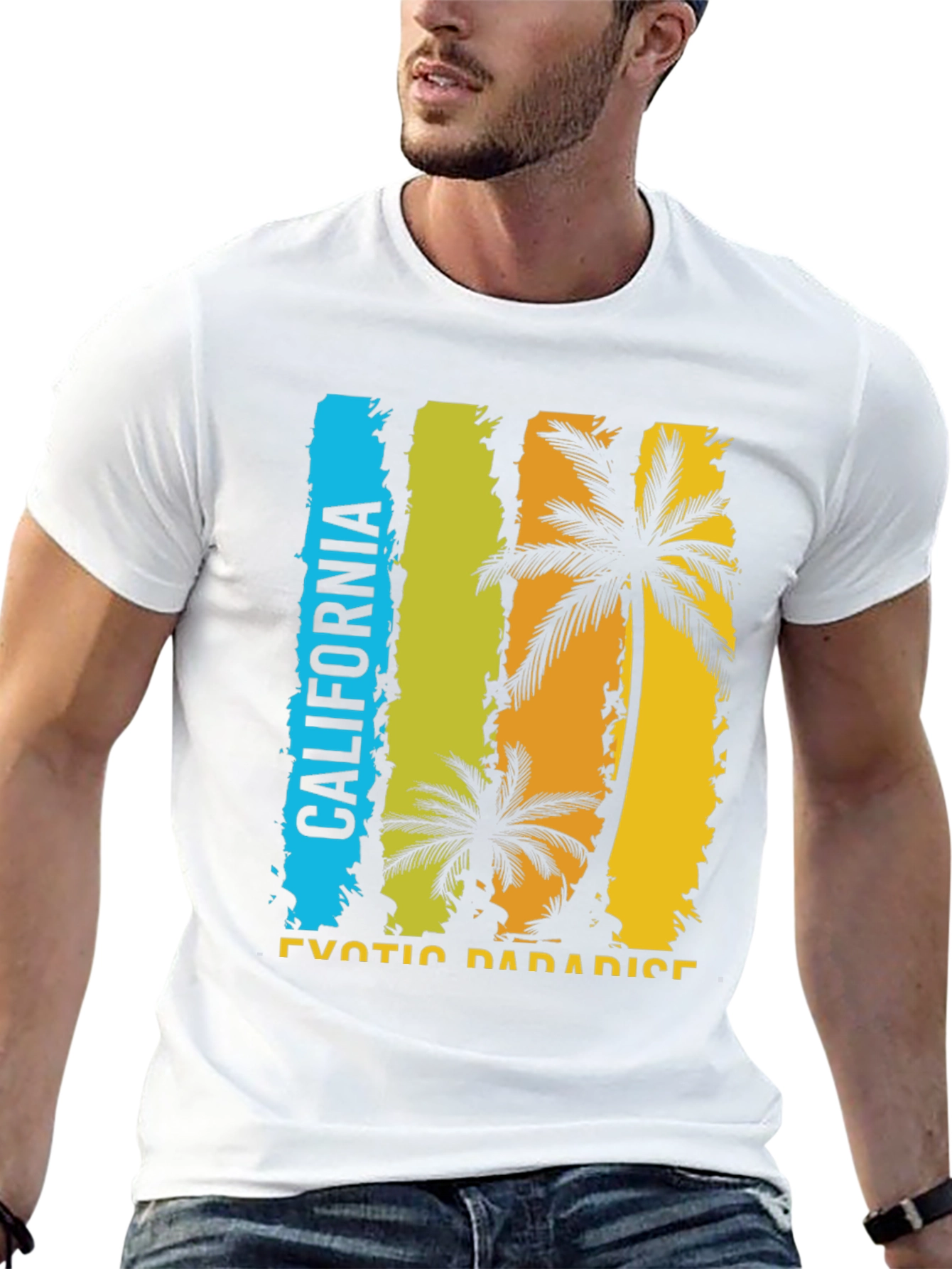 California Exotic Paradise Graphic Tee