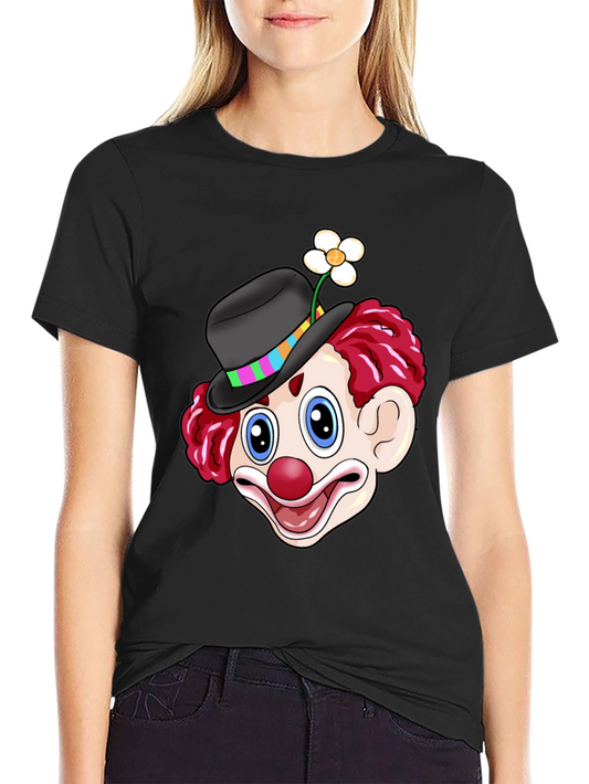Clown Graphic Tee - Fun Novelty Shirt