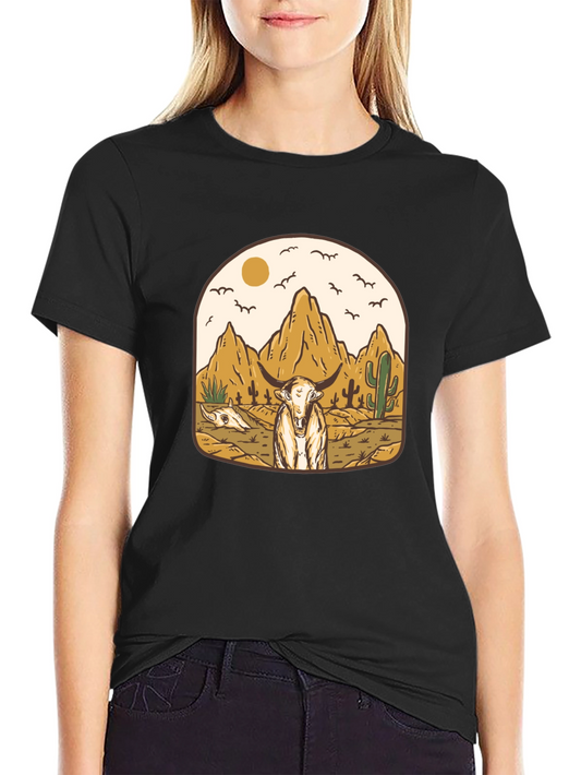 Desert Bull Graphic T-Shirt - Menswear