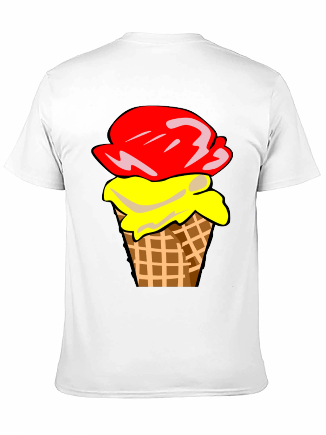 Ice Cream Cone Graphic T-Shirt