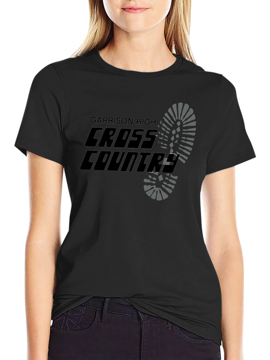 Garrison High Cross Country Black Graphic Tee