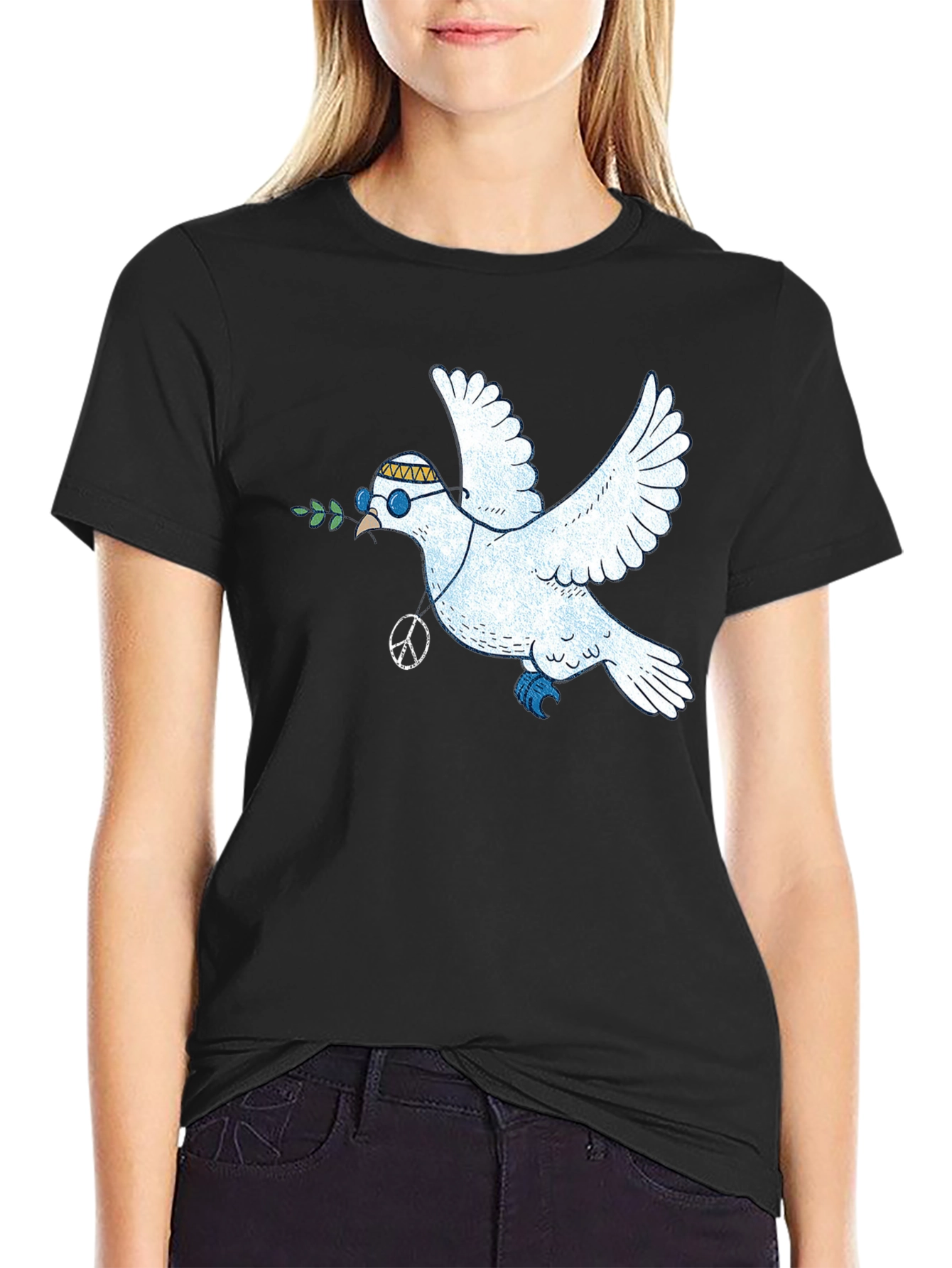Peace Dove Graphic T-Shirt