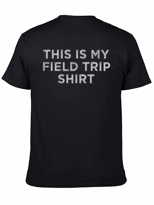 Field Trip T-Shirt - Black Crew Neck
