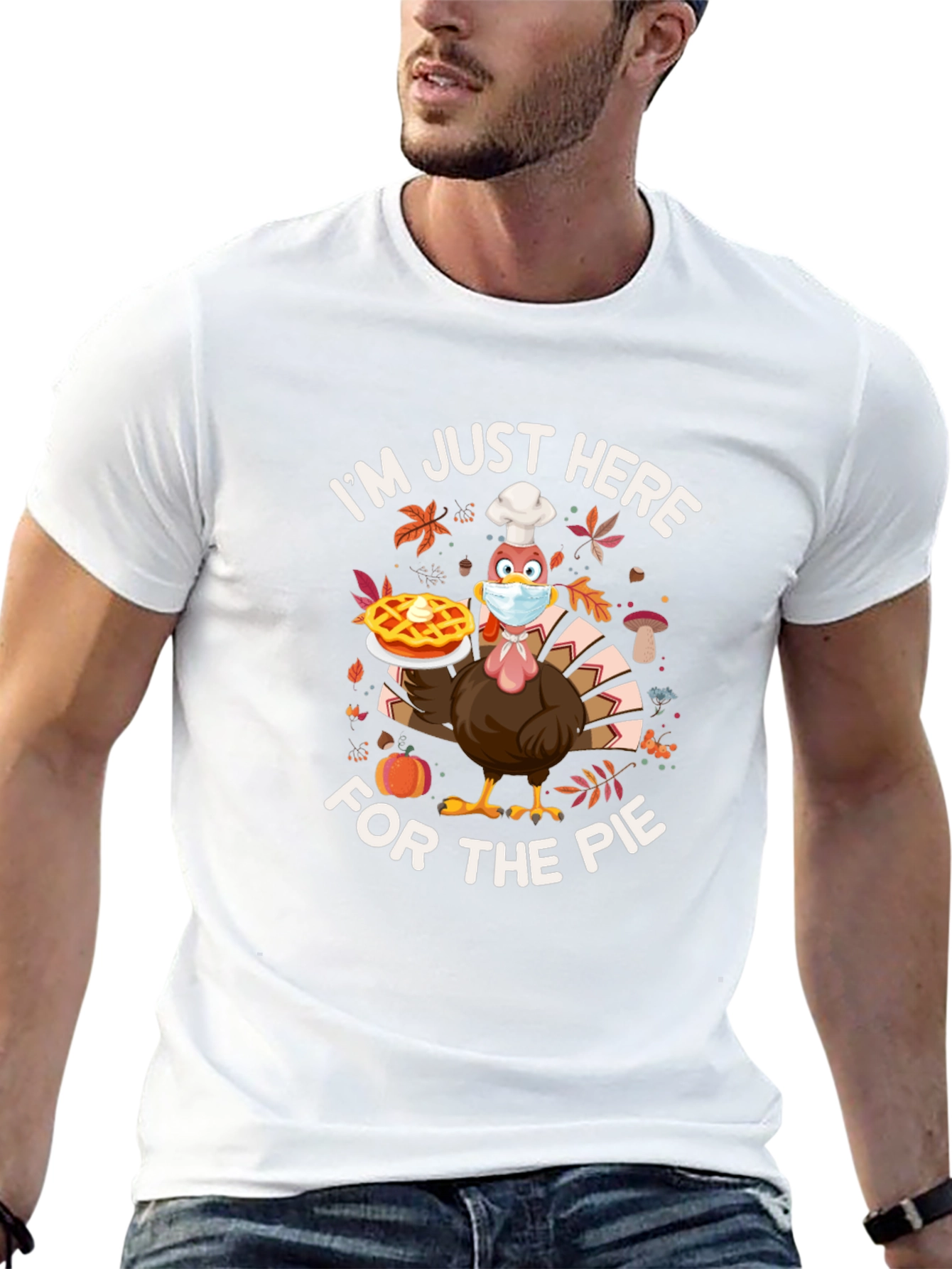 Funny Turkey Pie T-Shirt
