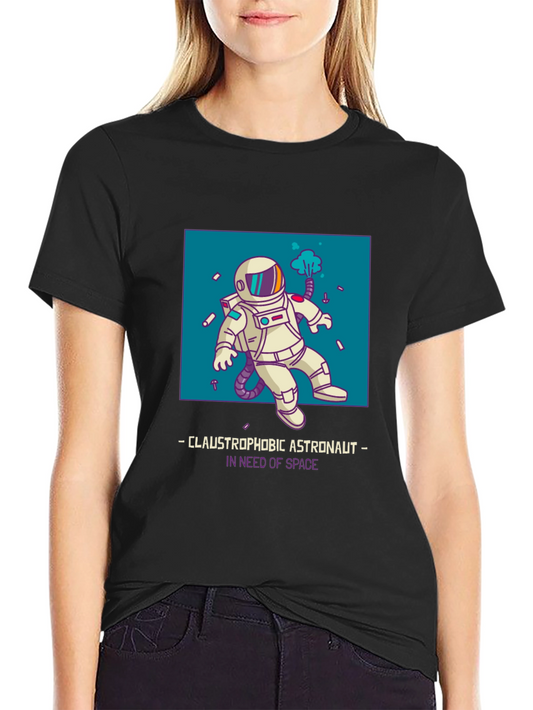 Claustrophobic Astronaut Graphic T-Shirt