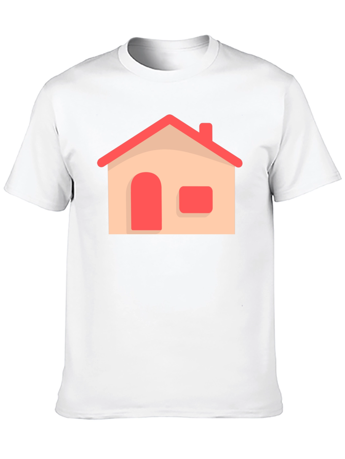 House Graphic Black T-Shirt | Comfort & Style