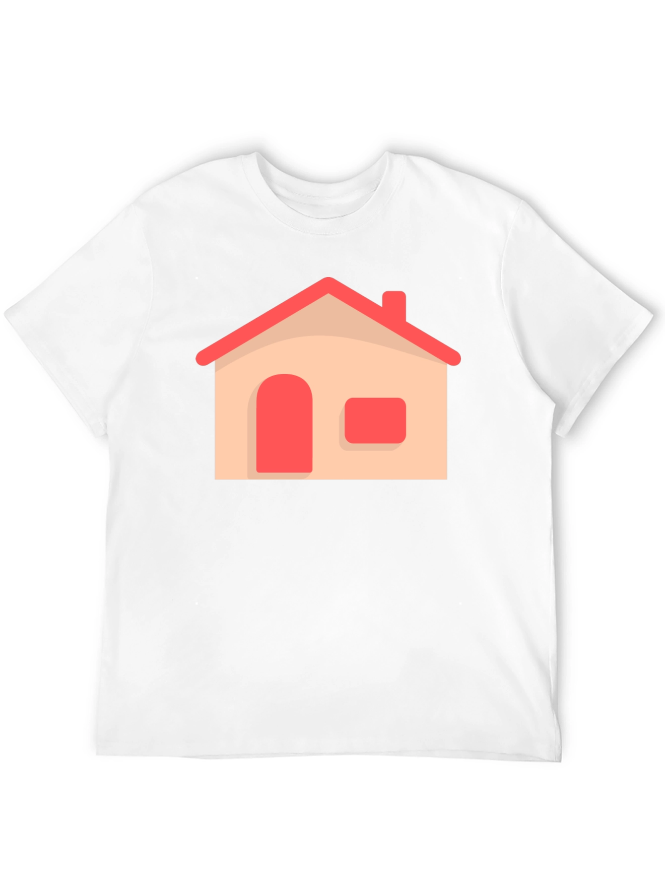 House Graphic Black T-Shirt | Comfort & Style