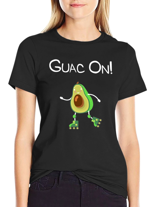 Guac On! Avocado Roller Skate T-Shirt