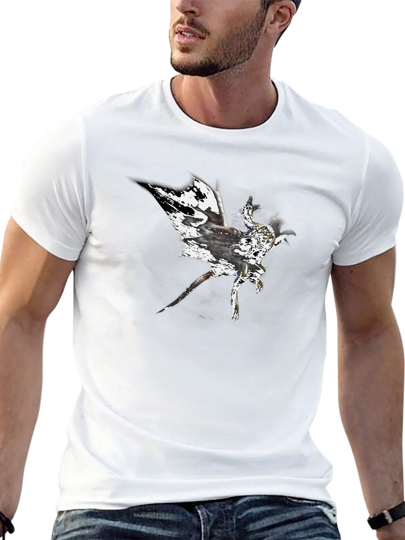 Dragon Graphic Black T-Shirt