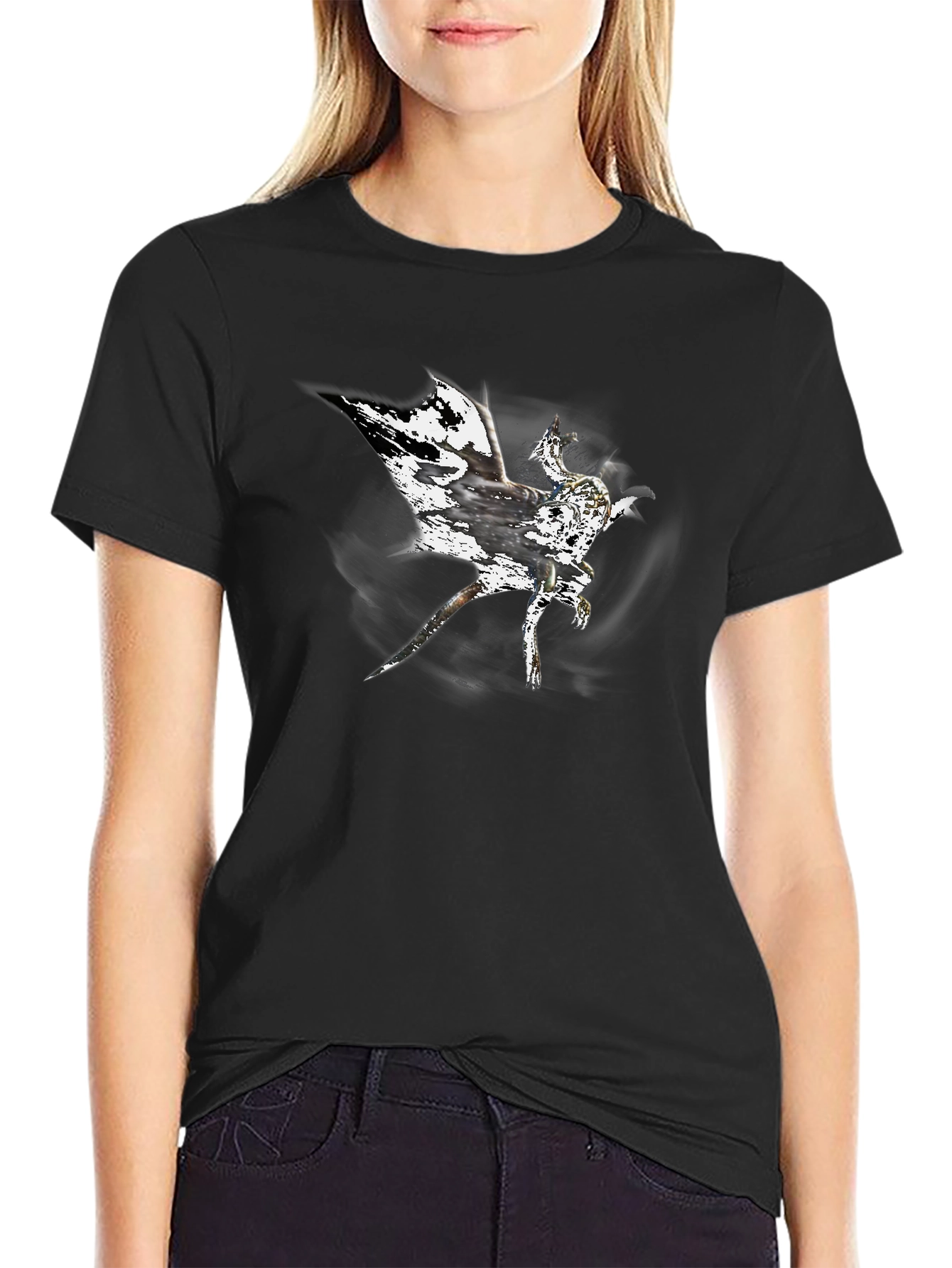 Dragon Graphic Black T-Shirt