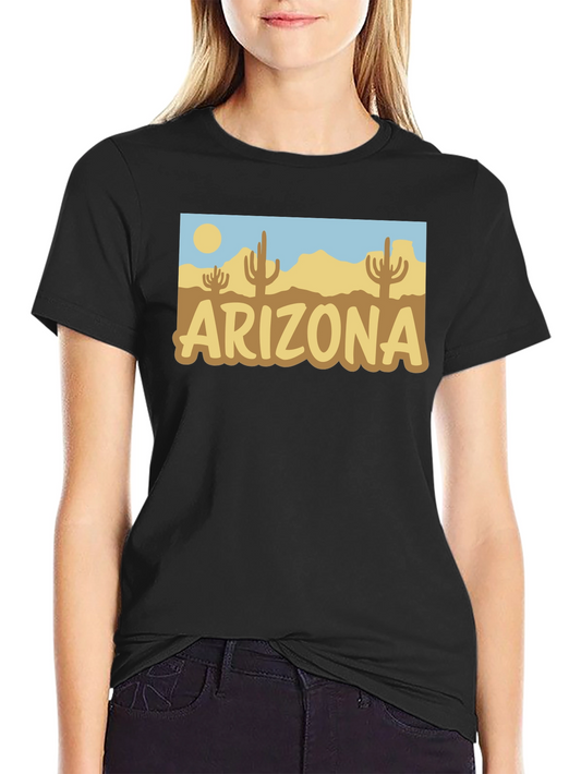 Arizona Desert Graphic Tee - Stylish Cotton T-Shirt